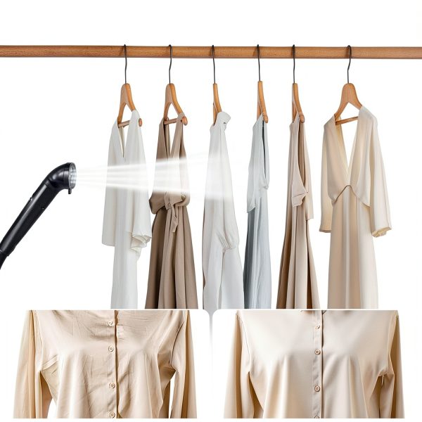 LAKALA Garment Steamer Black Modern 1500W Quick Heat-3