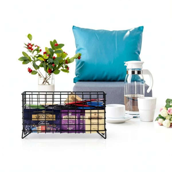 Black Coffee Pod Holder by ELLDOO Kitchen Storage-7