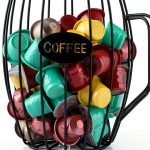 Coffee Pod Holder MOLIGOU Iron Round Design-0