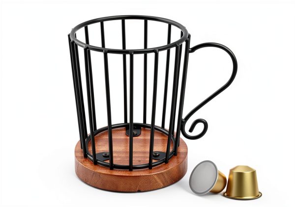 QWLWBU Matte Coffee Pod Holder - 7 Pods Capacity-1