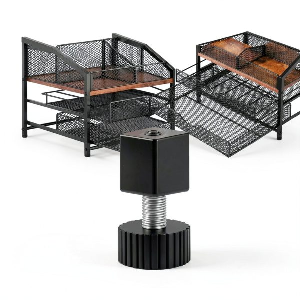 Segtenant Metal Coffee Organizer Square Design-3