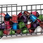 Black Coffee Pod Holder by ELLDOO Kitchen Storage-0
