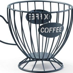 Iron Coffee Pod Holder by SEEK RARE Kitchen Storage-0