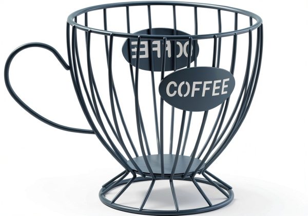 Iron Coffee Pod Holder by SEEK RARE Kitchen Storage-0