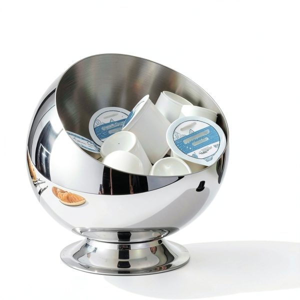 Shoxil Gold Metal Coffee Pod Baskets Holder-1