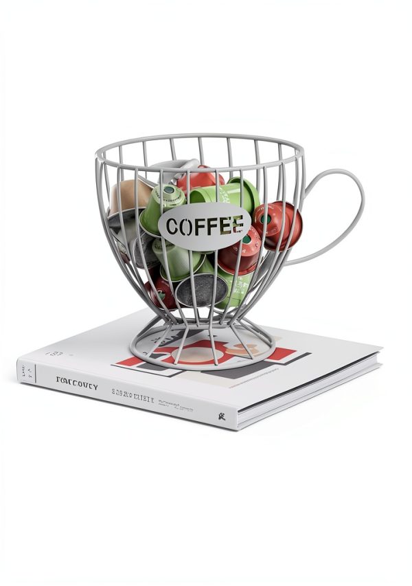 Iron Coffee Pod Holder by SEEK RARE Kitchen Storage-7