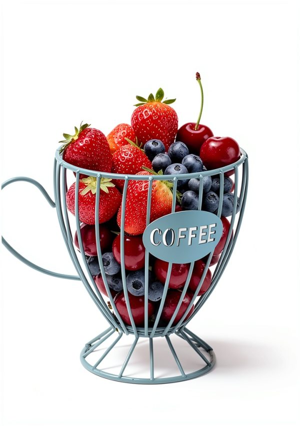 Iron Coffee Pod Holder by SEEK RARE Kitchen Storage-3
