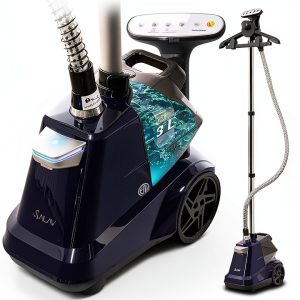 SALAV Garment Steamer Commercial Use Removable Tank Navy-0