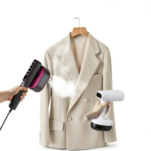 Flybroom Garment Steamer Purple 1200W Travel Wrinkle Remover-4