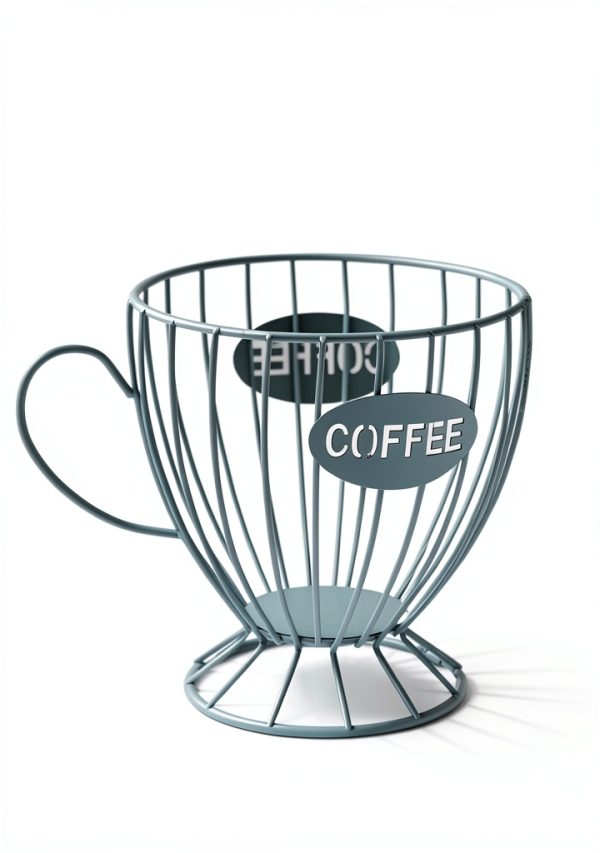 Iron Coffee Pod Holder by SEEK RARE Kitchen Storage-1