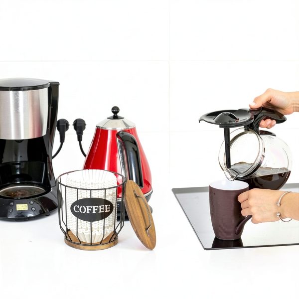 Coffee Pod Holder Yarlung Black Wire Basket-6
