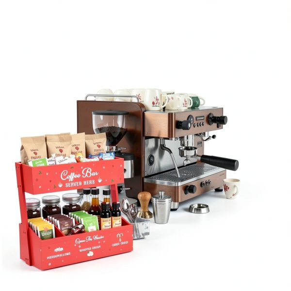 Coffee Bar Storage Box Chunful Wood Organizer-5