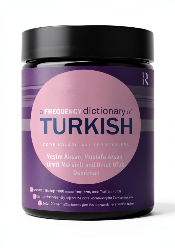 Turkish Frequency Dictionary Routledge Print Replica eBook 362 Pages-0