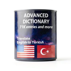 Turkish Kindle Dictionary by Amazon 8340‑Page eBook-0
