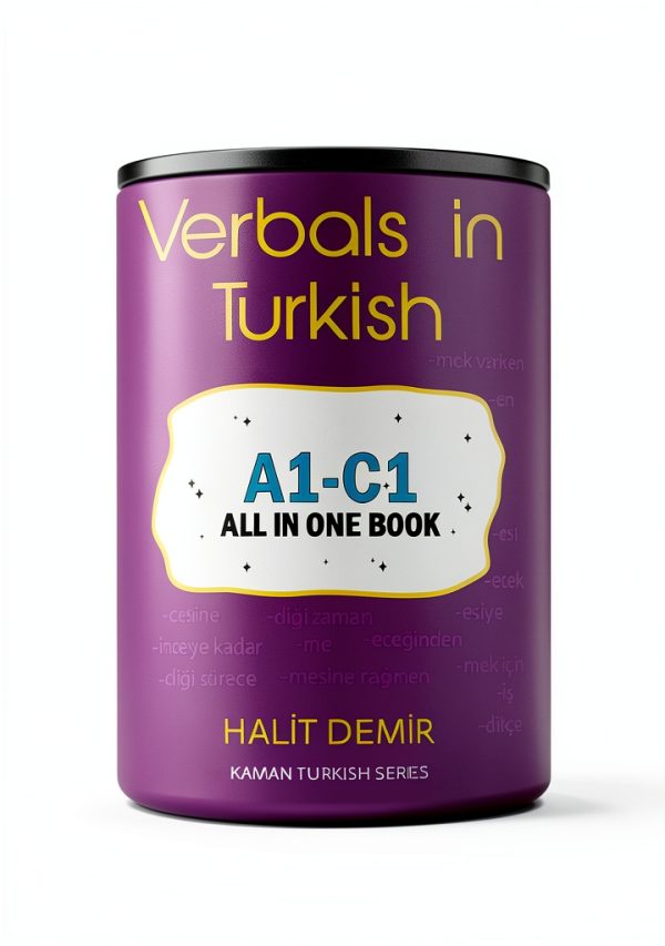 Turkish-English Dictionary KAMAN Series Print Replica 141-Page Guide-0