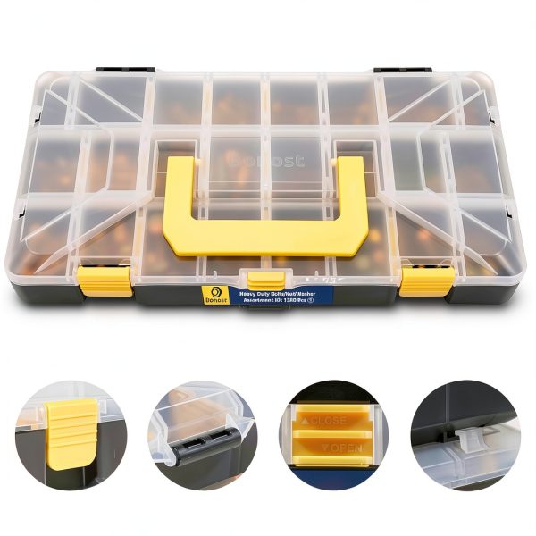 Hardware Assortment Kit Bonost with SAE & Metric Phillips, Grade 8.8-5