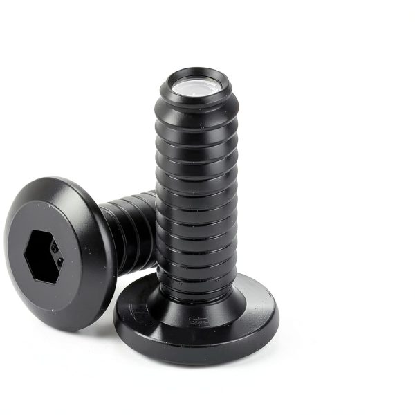 Threaded Inserts 32 Set - Hapric 1/4-20 Hex Furniture Bolts & Nuts-3