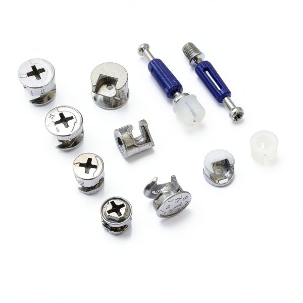 Mriuuod 120Pcs Cam Lock Furniture Kit 3-in-1 Eccentric Hardware-3