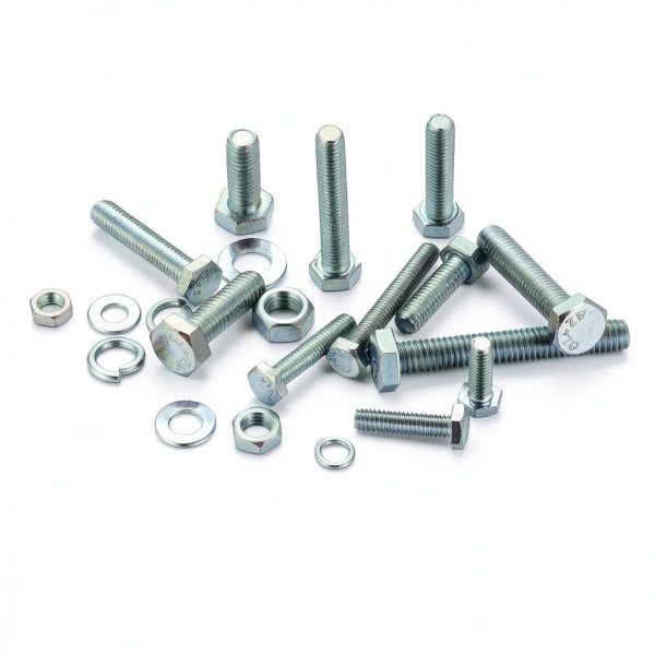 Hex Bolts and Nuts and Washers Assortment Kit, 496 Pcs Metric Hex Head Nuts and Bolts Kit, Stainless Steel Machine Screws Bolts Nuts Flat & Spring Lock Washers Set - M4 M5 M6-3